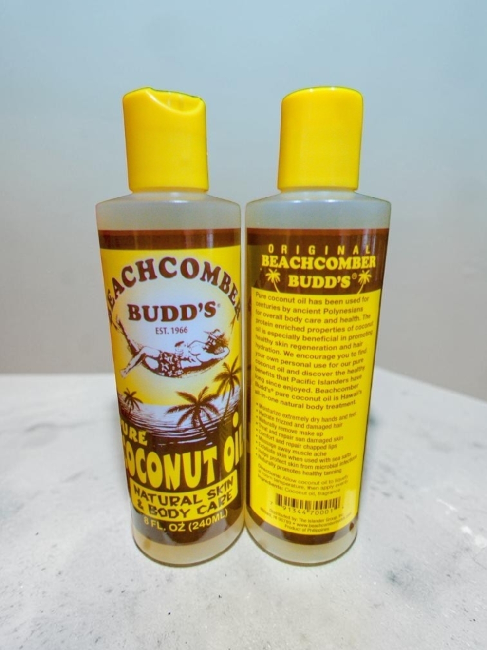 Beachcomber Budd's Pure Coconut Oil